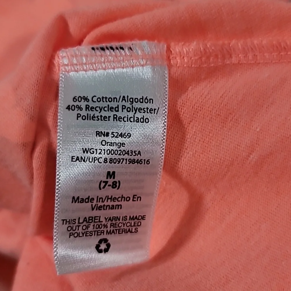 Wonder Nation Coral Dress with Bunny and Butterfly Design - Picture 5 of 5